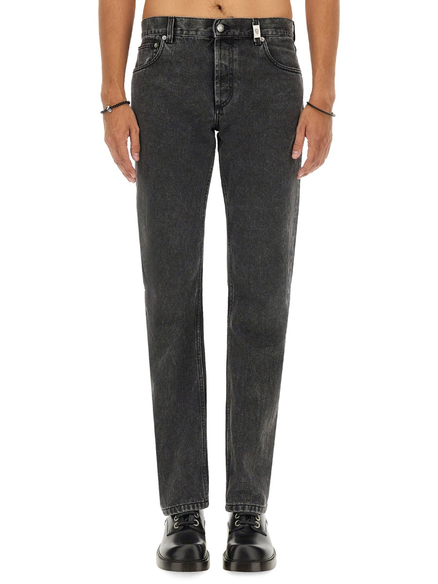 ALEXANDER McQUEEN Tailored Denim Jeans - Size 50