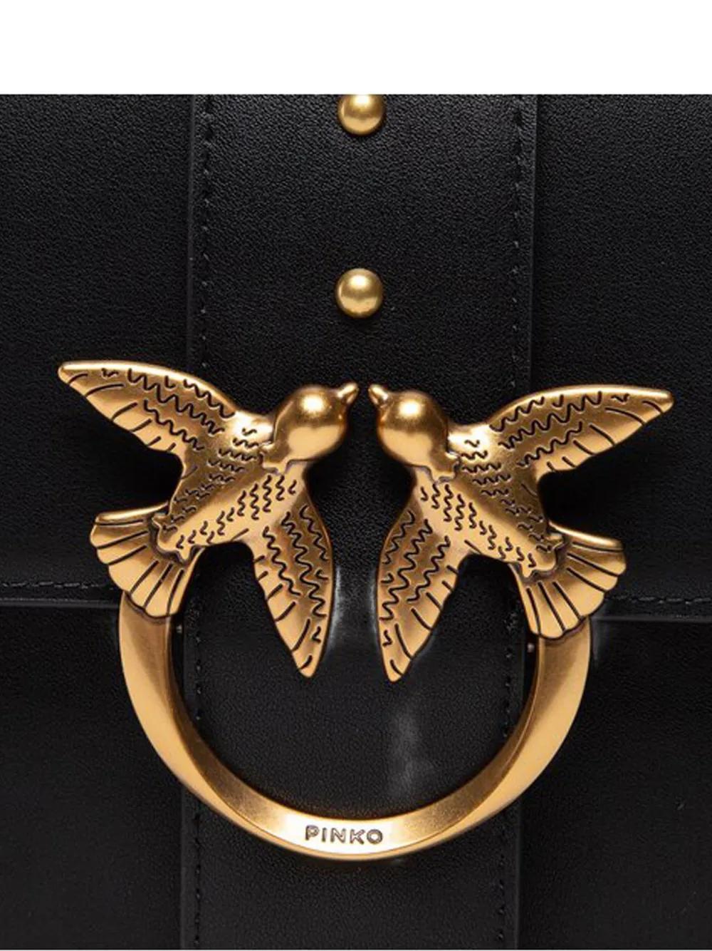 PINKO Leather Crossbody Handbag