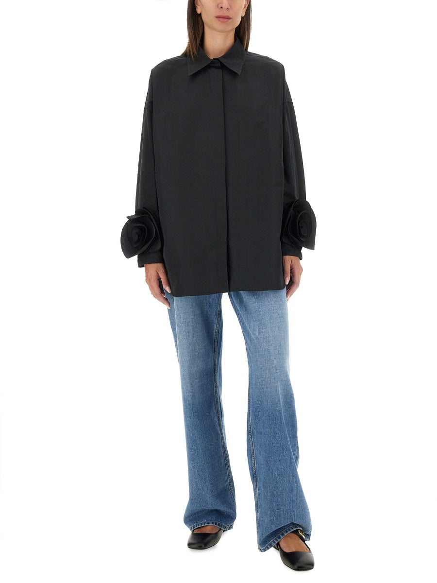 VALENTINO Micro Faille Jacket - Size 38