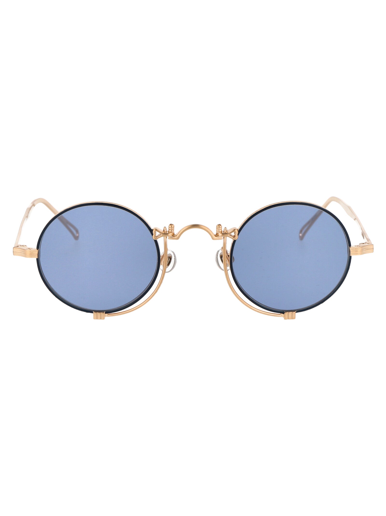 MATSUDA Brushed Gold Unisex Titanium Sunglasses - Spring/Summer 2025