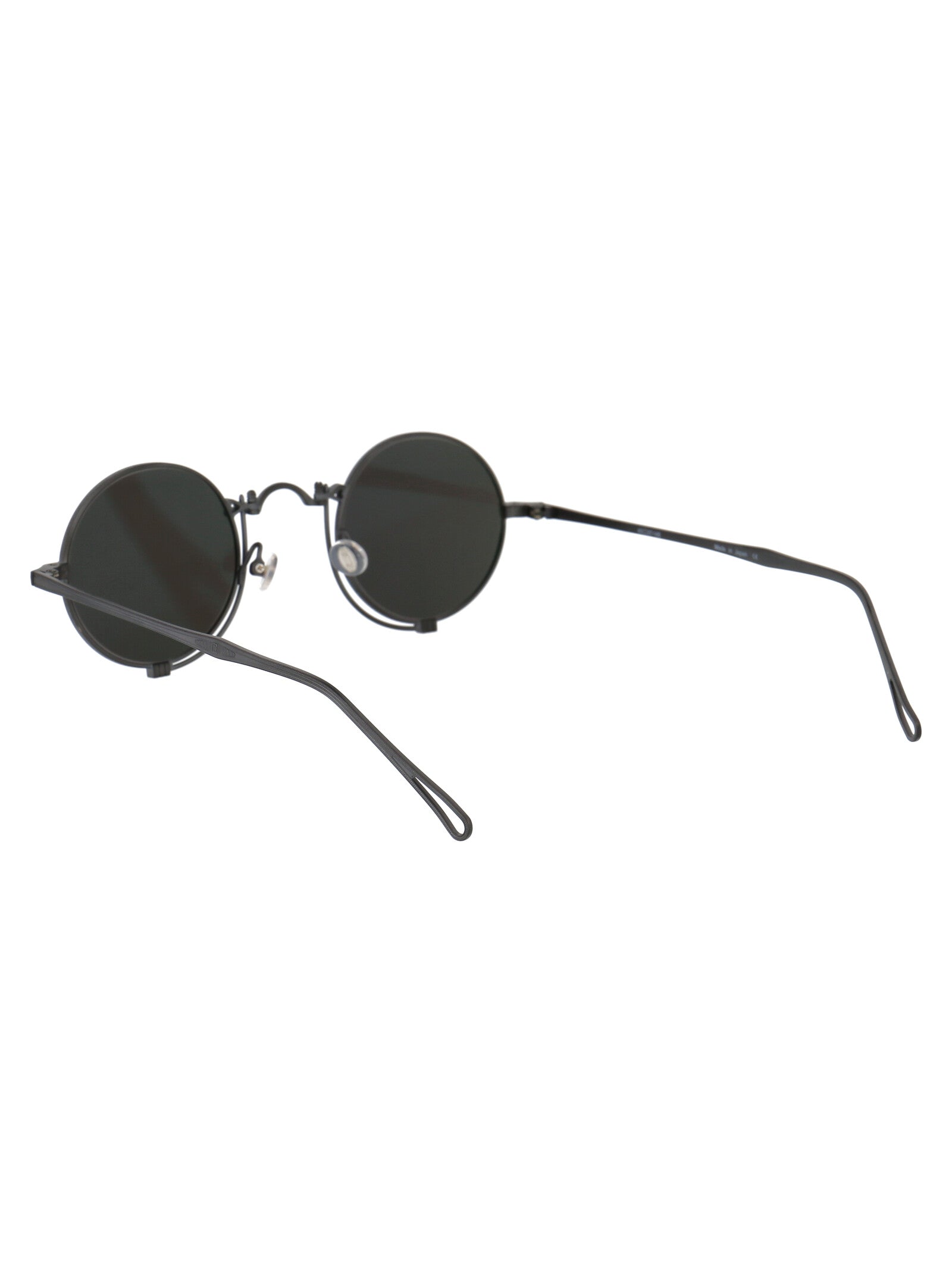 MATSUDA Matte Black Titanium Sunglasses - Large Frame