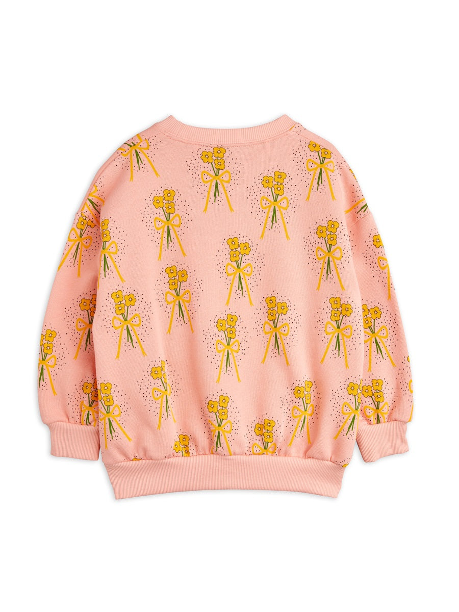 MINI RODINI Mini Floral Pattern Sweatshirt for Girls - FW24