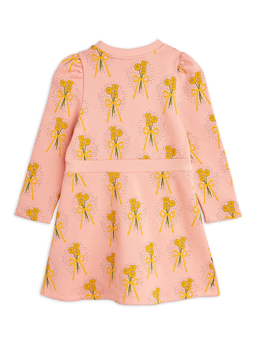 MINI RODINI Mini Floral Sweat Dress for Girls - FW24
