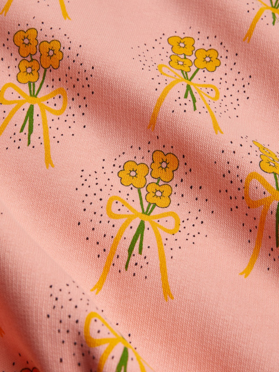 MINI RODINI Mini Floral Sweat Dress for Girls - FW24