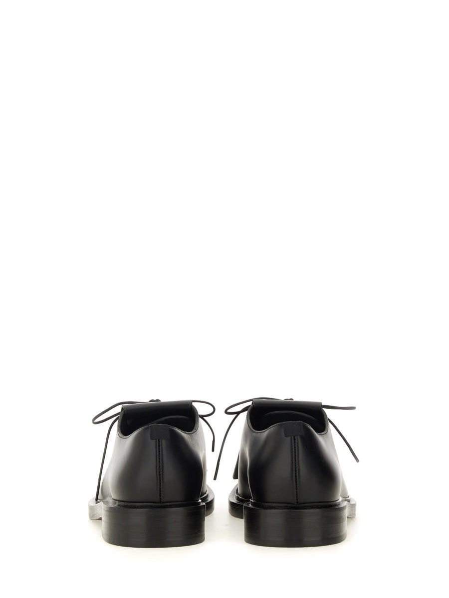 MAX MARA Leather Derby Dress Shoes