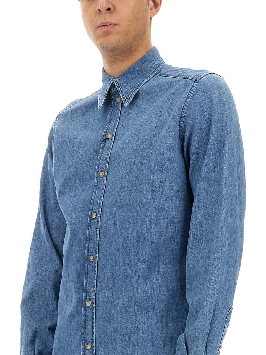 DOLCE & GABBANA Cotton Shirt Size 41 for Men