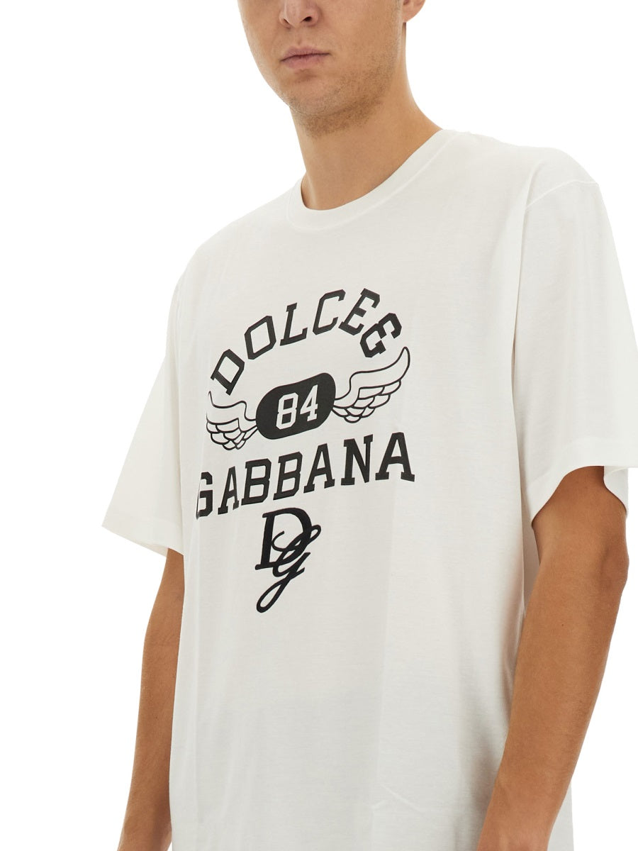 DOLCE & GABBANA Cotton T-Shirt - Size 50 IT