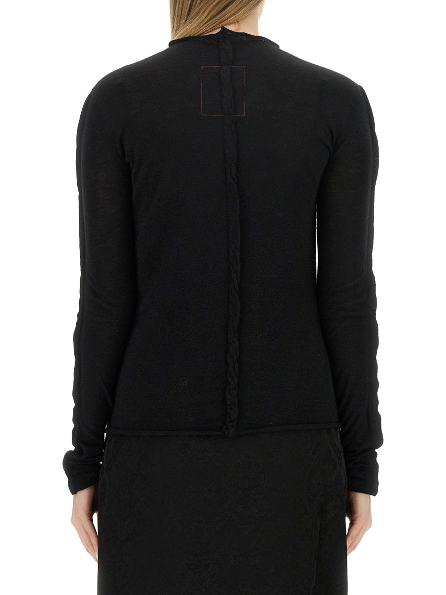 UMA WANG Luxury Cashmere Slim Fit Sweater - Size S