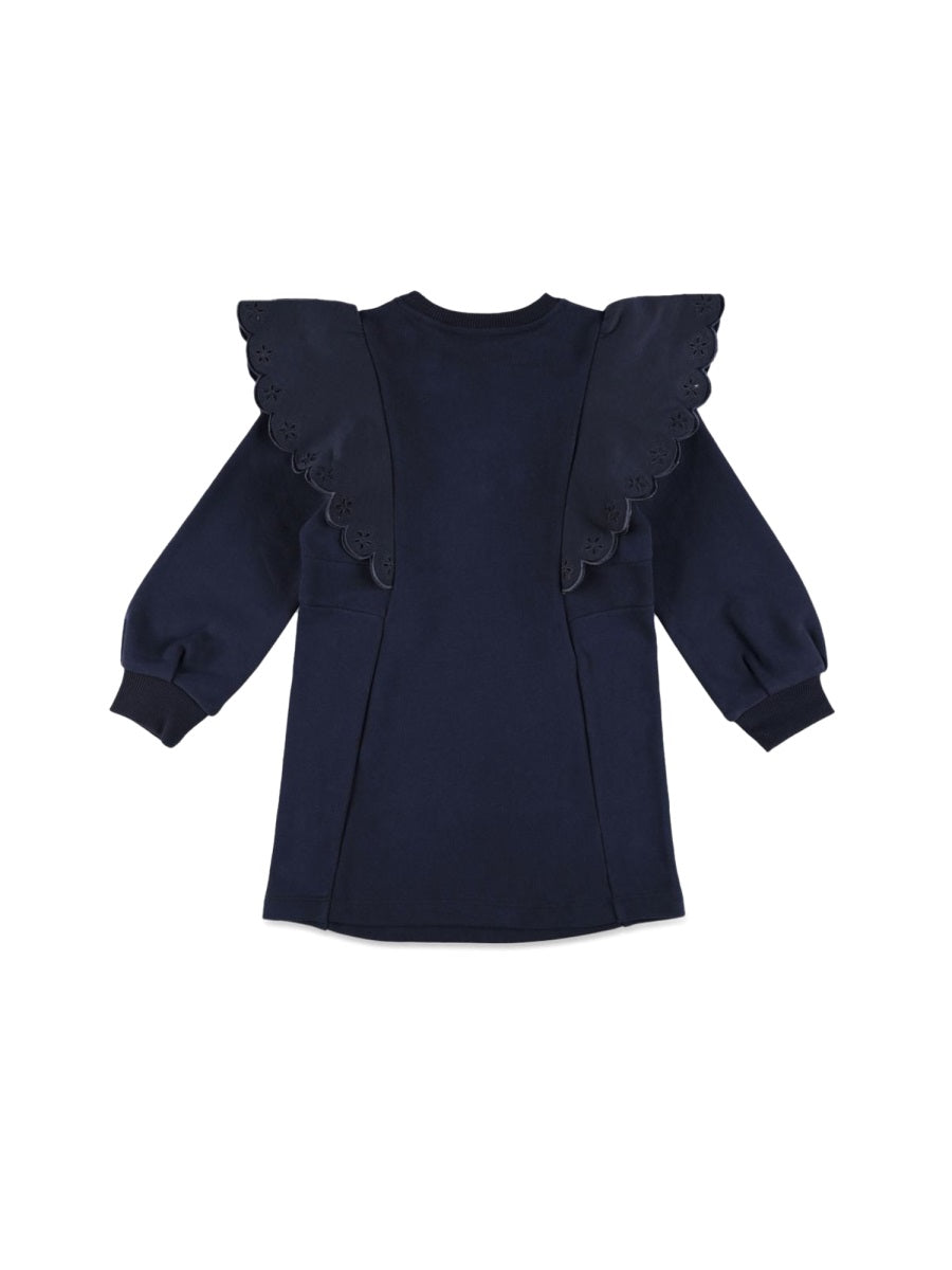 CHLOÉ Mini Dress for Girls - Fall/Winter 2024 Collection