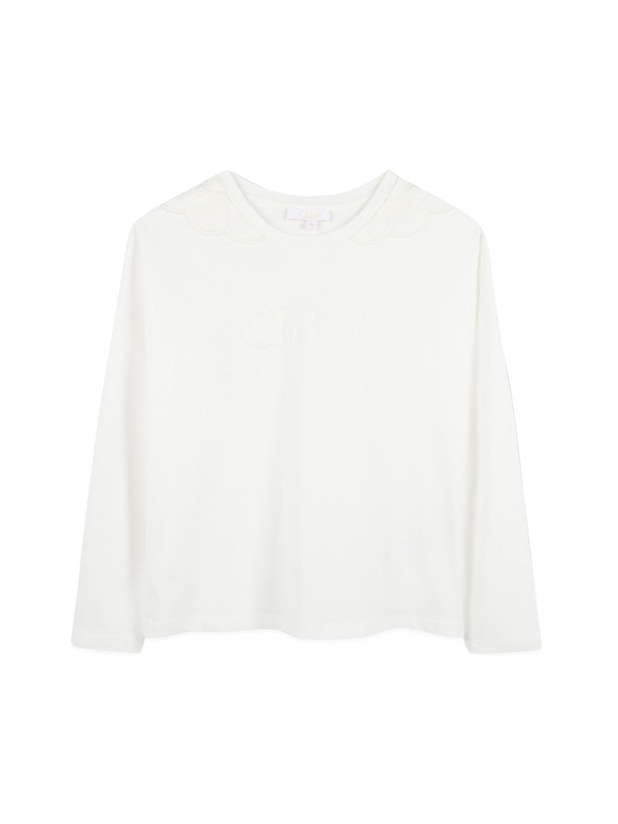 CHLOÉ Mini Cotton Tee Shirt for Kids