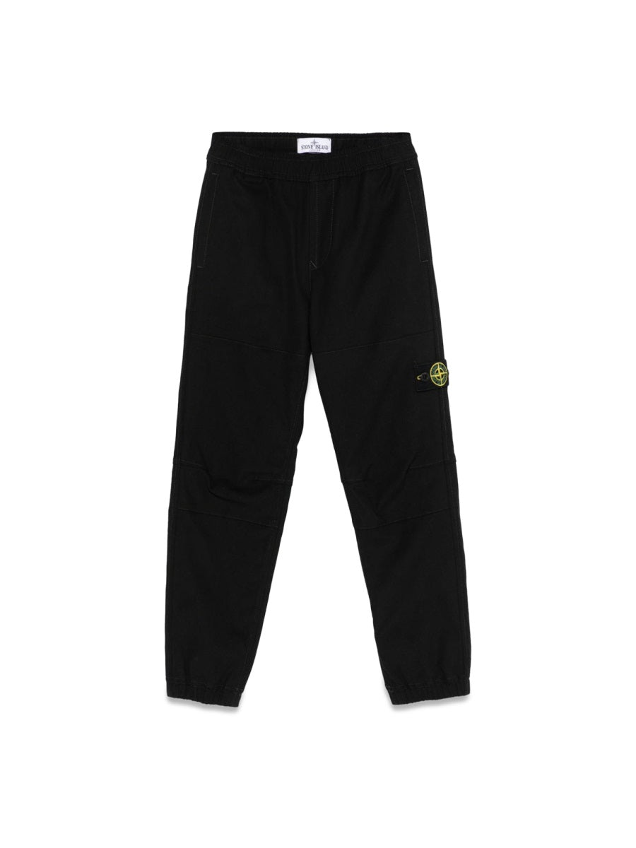 STONE ISLAND Boys' Mini Loose Pants - FW24 Collection