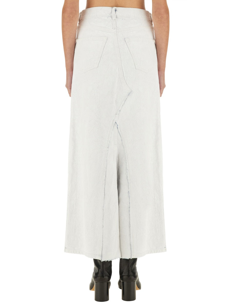MAISON MARGIELA Chic Midi Skirt for Fashion-Forward Women