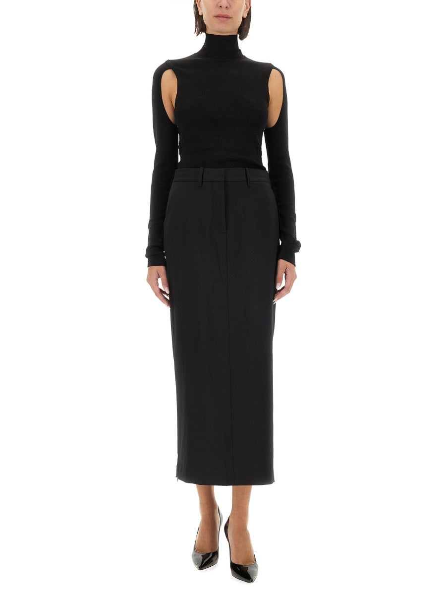 HELMUT LANG Slim Fit Top - Women's S