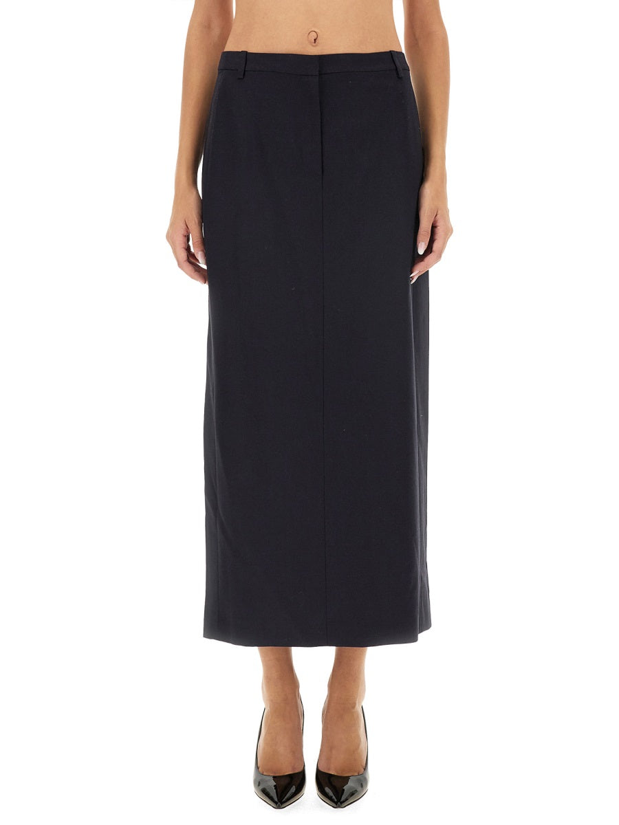 THEORY Chic Midi Skirt - Size 4