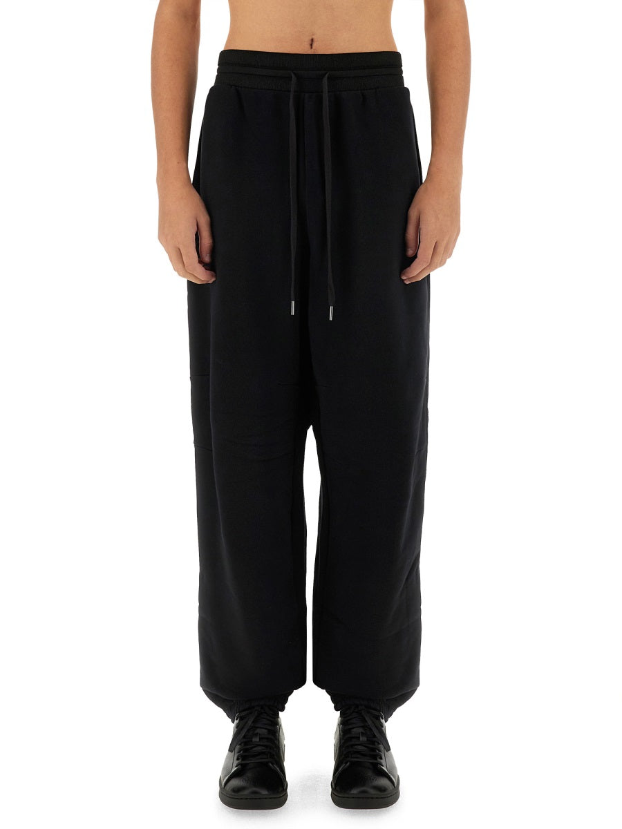 HELMUT LANG Regular Fit Curved Pants - Size L