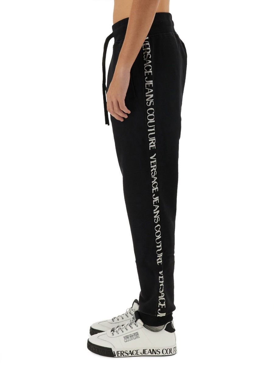 VERSACE JEANS COUTURE Jogging Pants with Logo - Size L