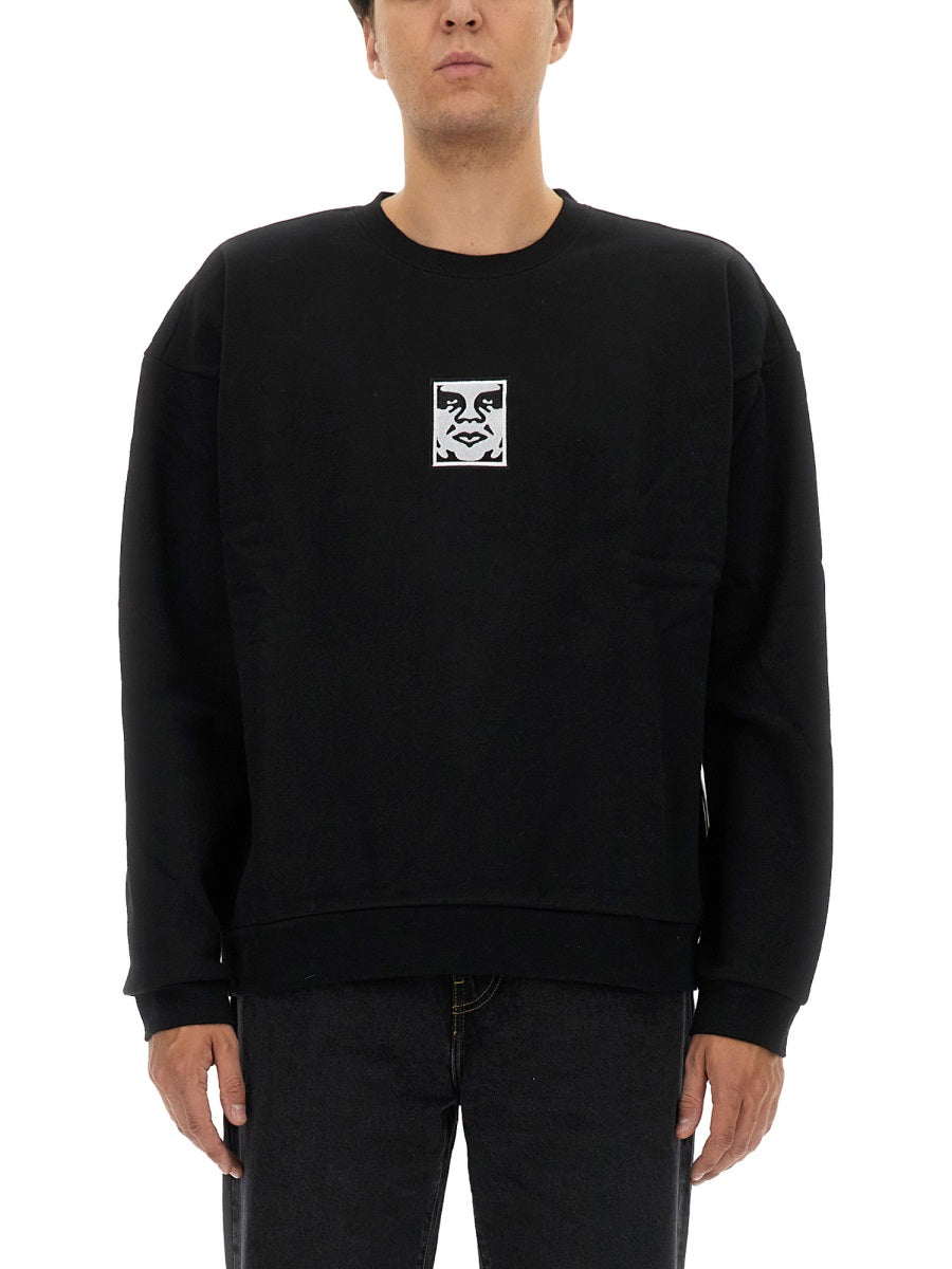 OBEY Cotton Sweatshirt - Size L