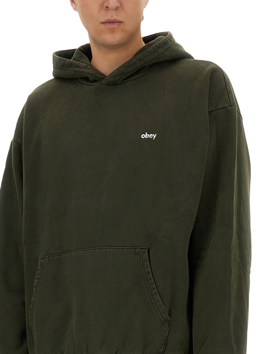 OBEY Classic Logo Sweatshirt - Size L