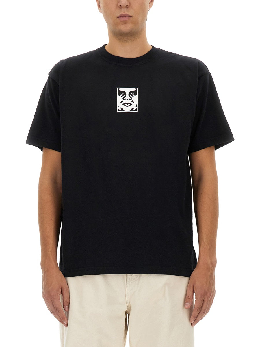 OBEY Classic Logo T-Shirt - Size L