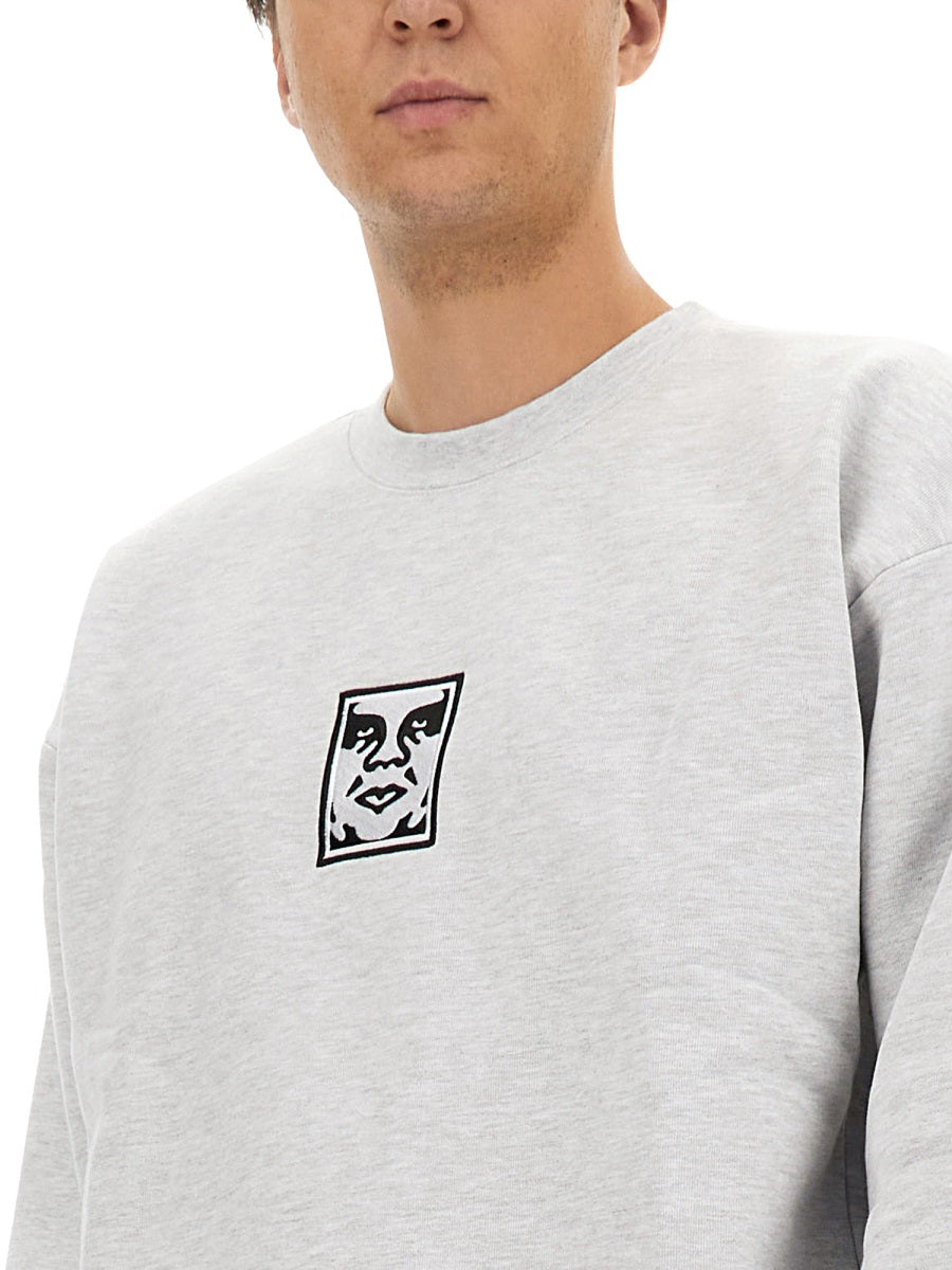 OBEY Men's Logo Sweatshirt - Size L