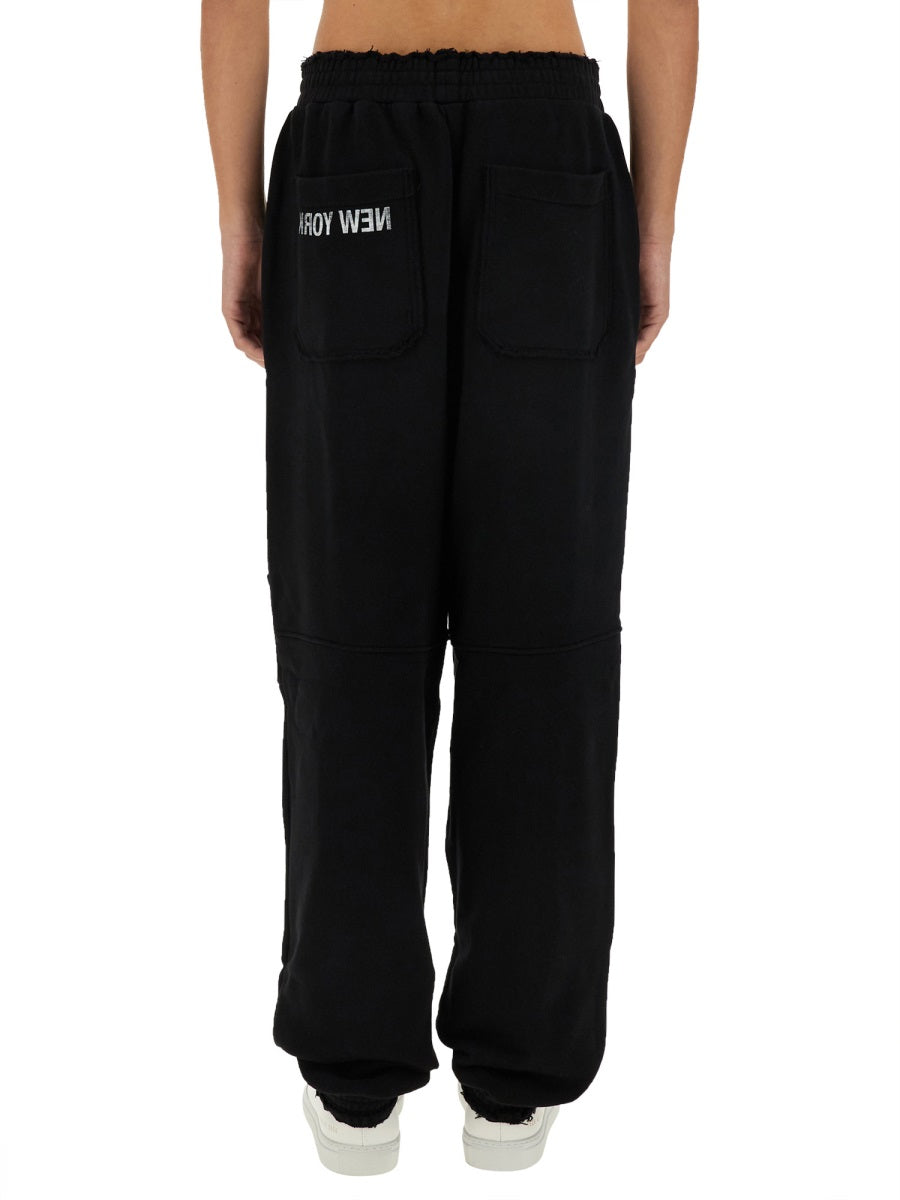 HELMUT LANG Men's Regular Fit 100% Cotton Pants