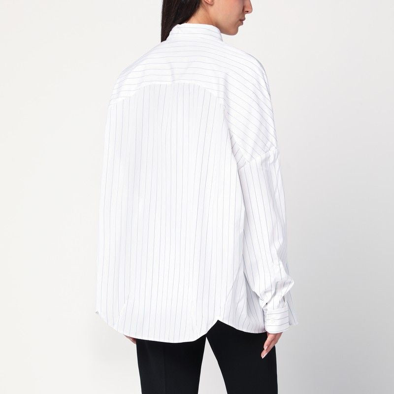 DRIES VAN NOTEN Wide Pinstriped Shirt