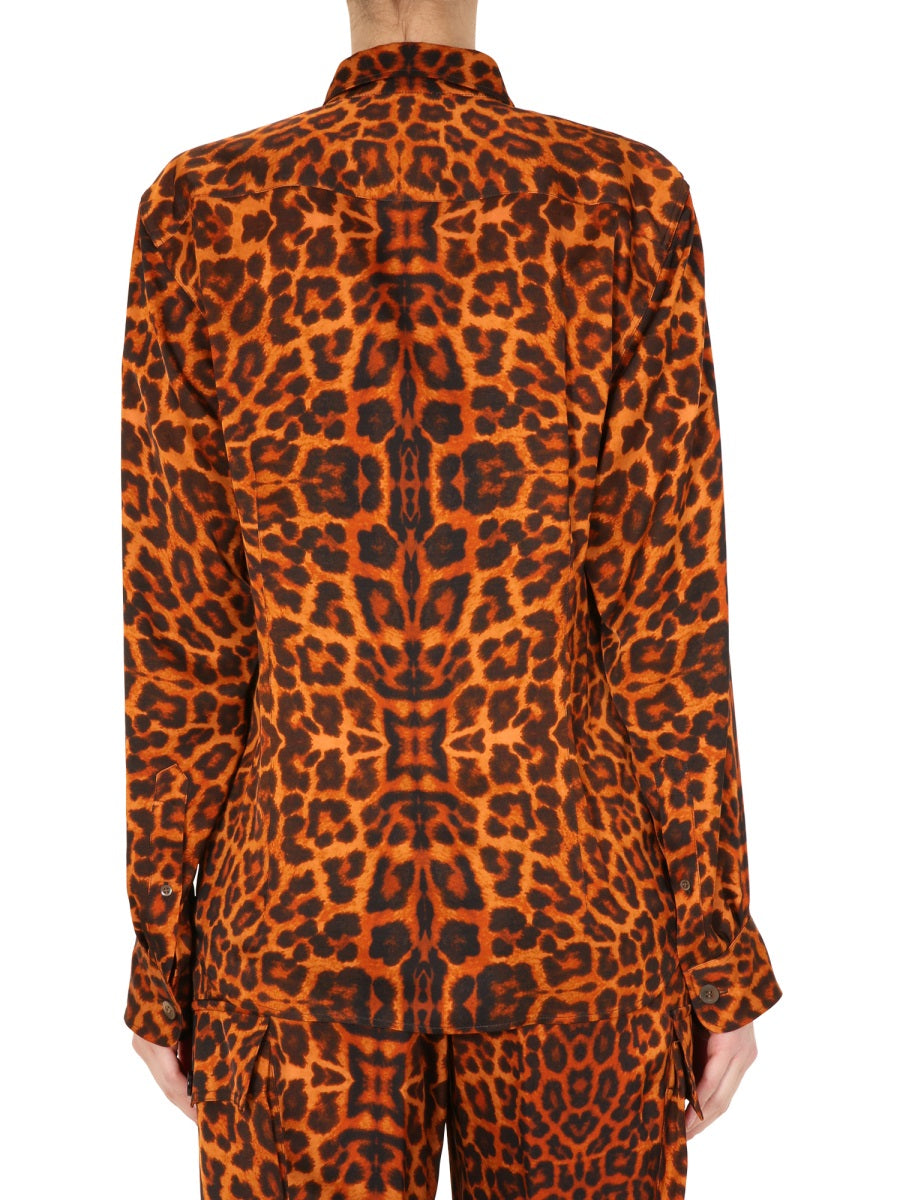 DRIES VAN NOTEN Caffy Mini Button-Up Shirt