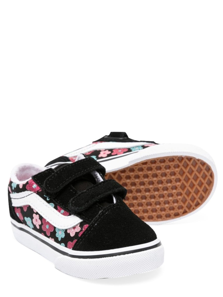 VANS Mini Glitter Flower Power Sneakers for Boys
