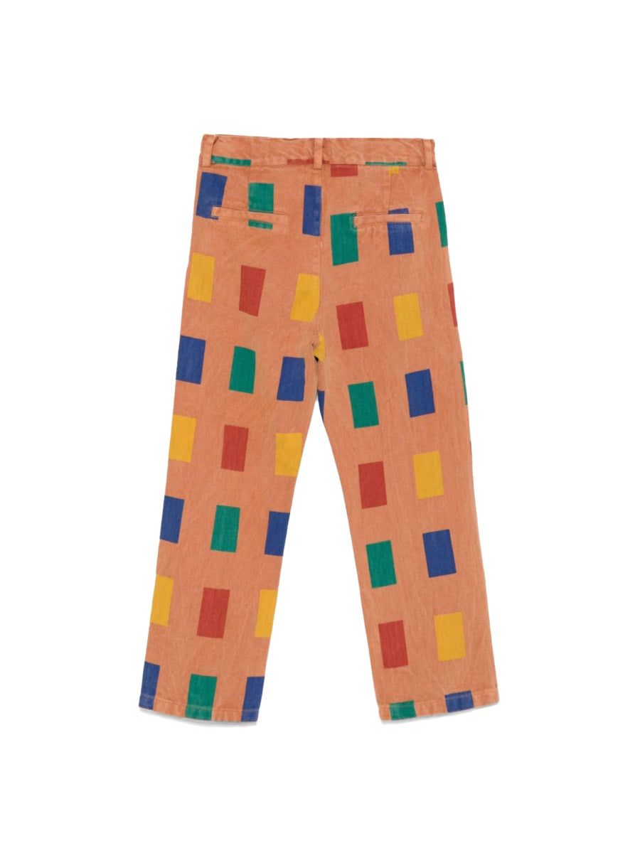 BOBO CHOSES Playful Mini All Over Chino Pants for Kids