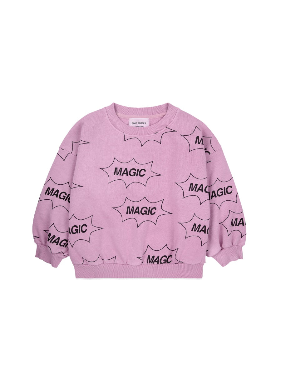 BOBO CHOSES Mini Magic All Over Sweatshirt for Kids