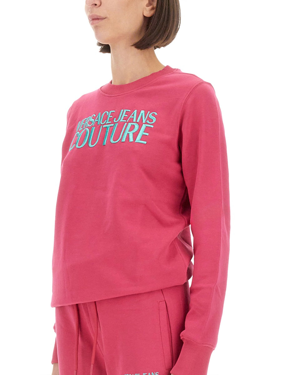 VERSACE JEANS COUTURE Women's Logo Sweatshirt - Size S