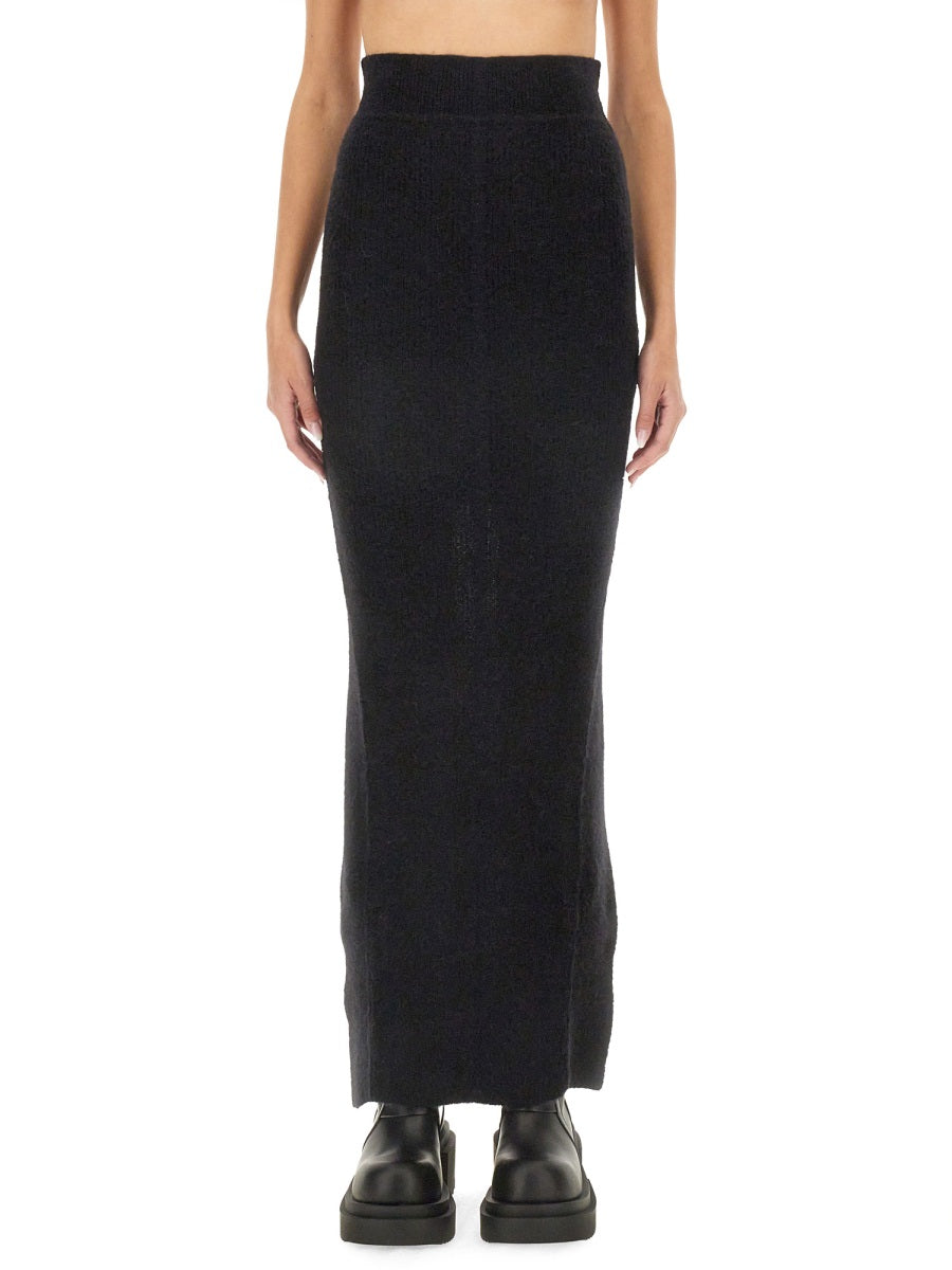 RICK OWENS Knit Skirt - Size S