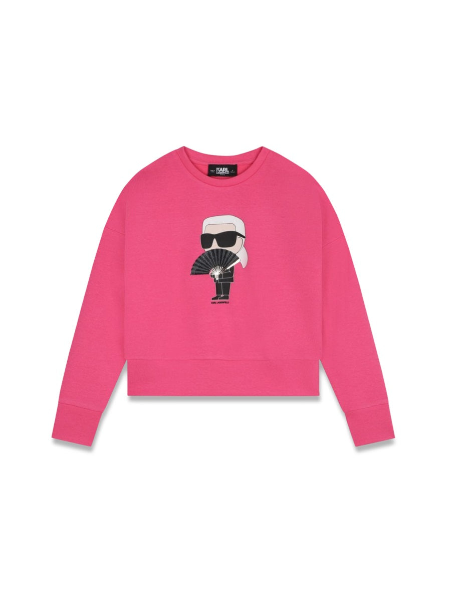 KARL LAGERFELD Mini Girls' Stylish Sweatshirt