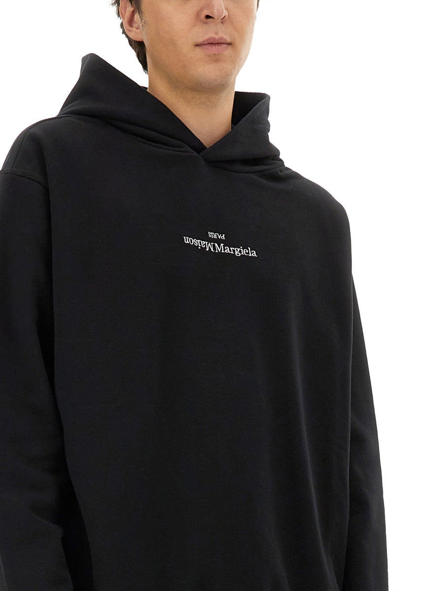 MAISON MARGIELA Logo Sweatshirt - Size 50 IT