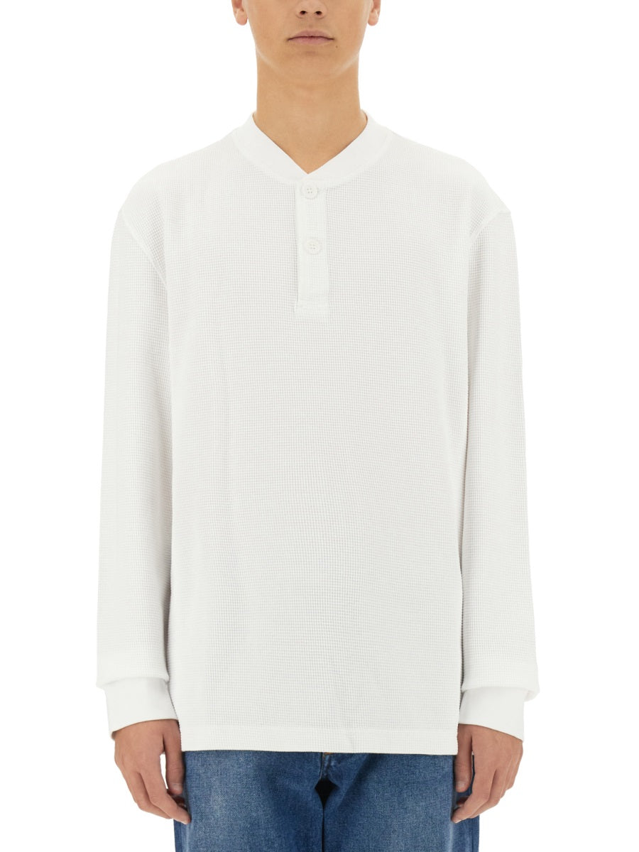 BARACUTA X BARBOUR Men's Mini Henley T-Shirt