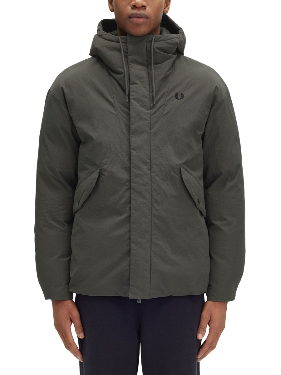 FRED PERRY Regular Fit Padded Jacket - Size L