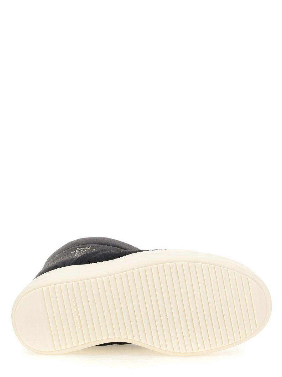 RICK OWENS DRKSHDW Padded Boot in 53% Nylon and 47% Cotton