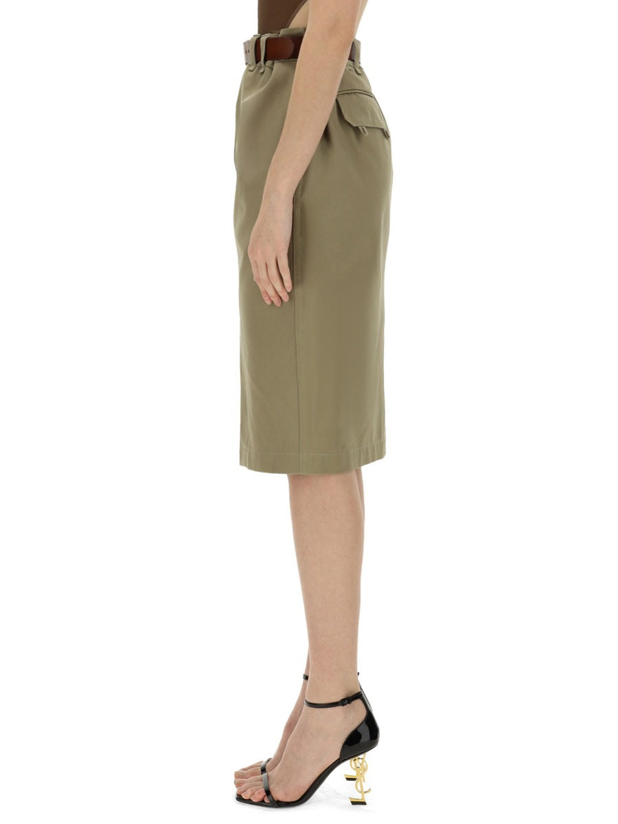 SAINT LAURENT Chic Pencil Skirt - Size 40 IT