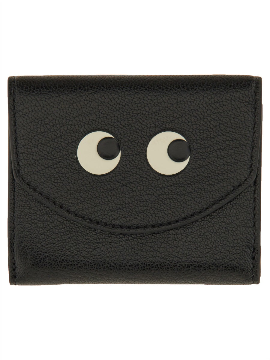 ANYA HINDMARCH Mini Trifold Wallet with Eye Design