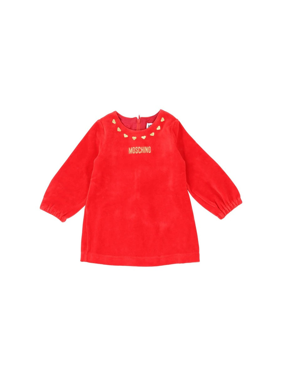 MOSCHINO Charming Mini Dress for Girls
