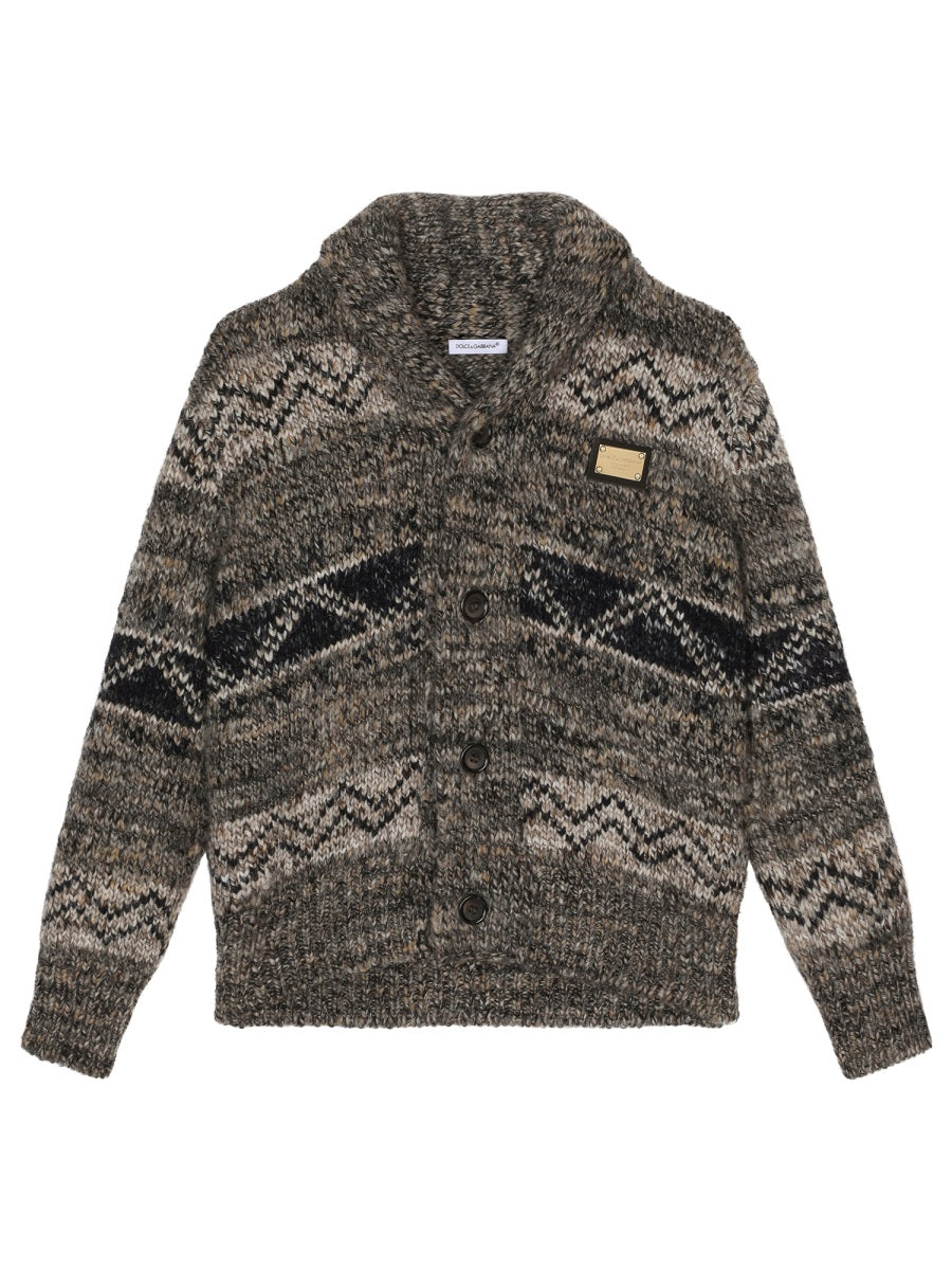 DOLCE & GABBANA Prairie Cardigan for Boys