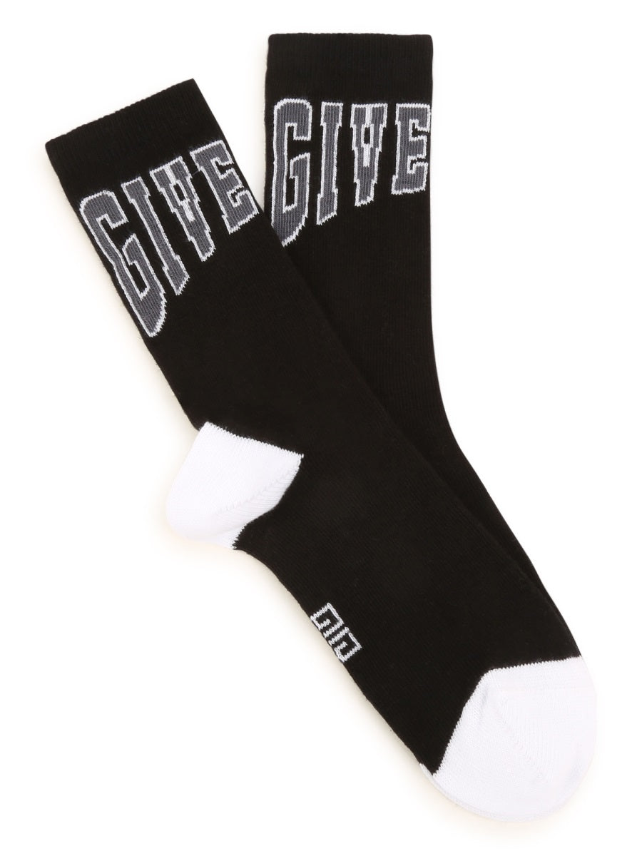GIVENCHY Logo Kids Socks
