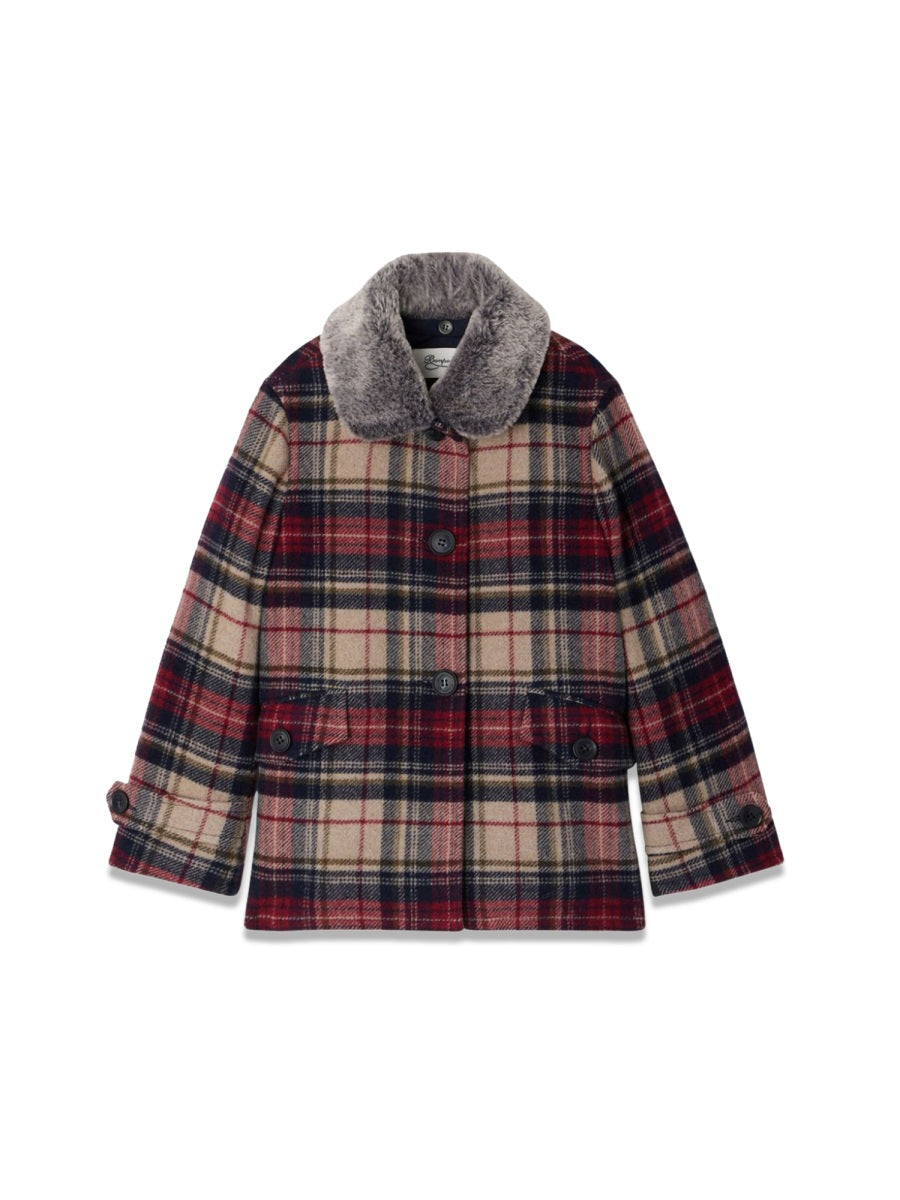 BONPOINT Girls' Mini Wool Blend Sports Jacket