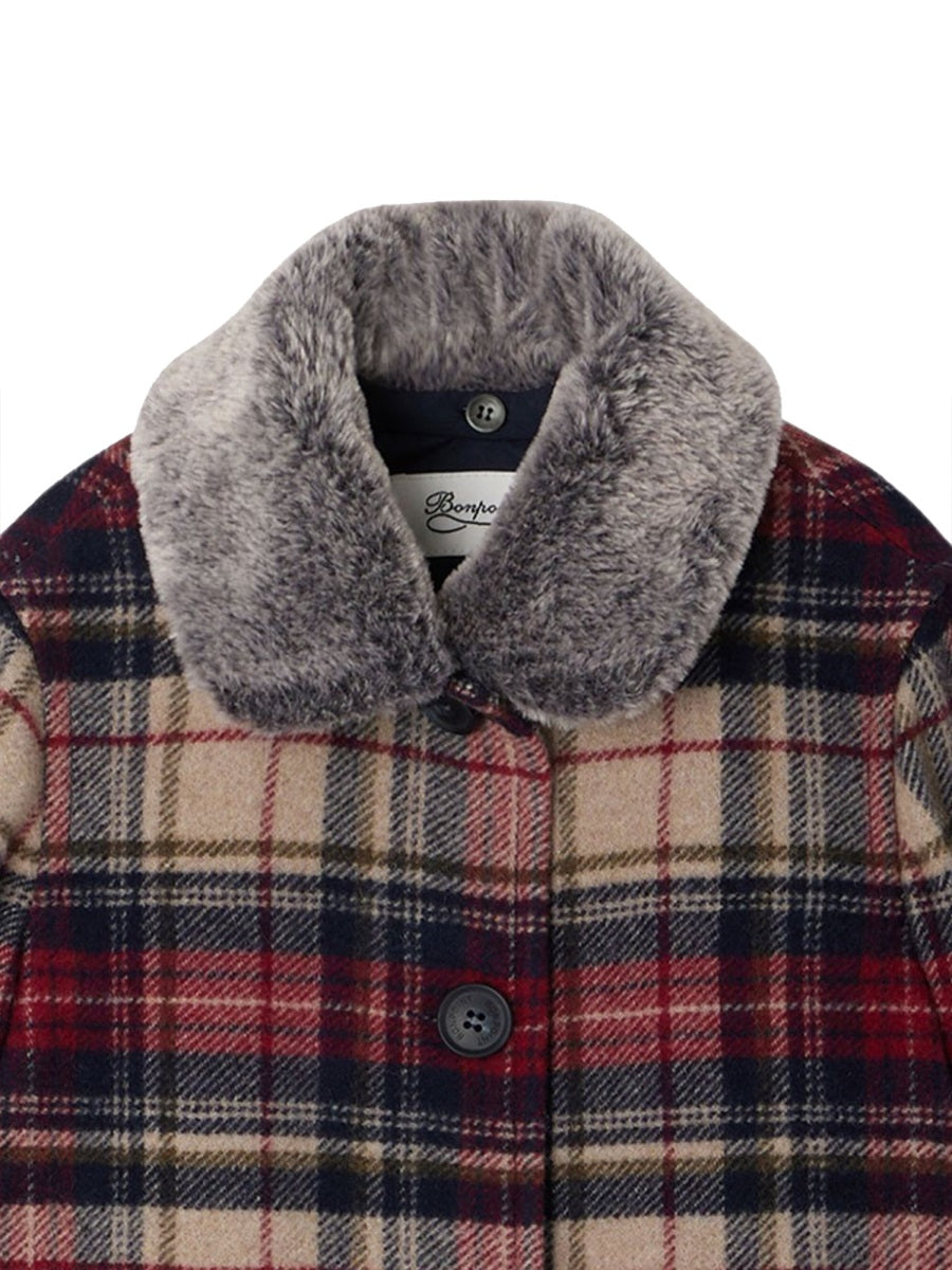 BONPOINT Girls' Mini Wool Blend Sports Jacket