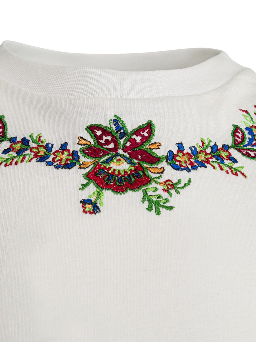 ETRO Girls' 100% Cotton Stylish T-Shirt for SS24