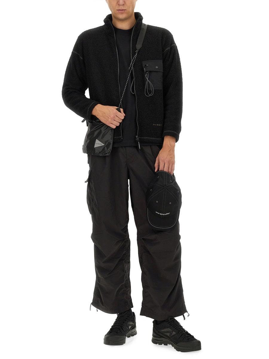 AND WANDER Pile Sweatshirt - Size L