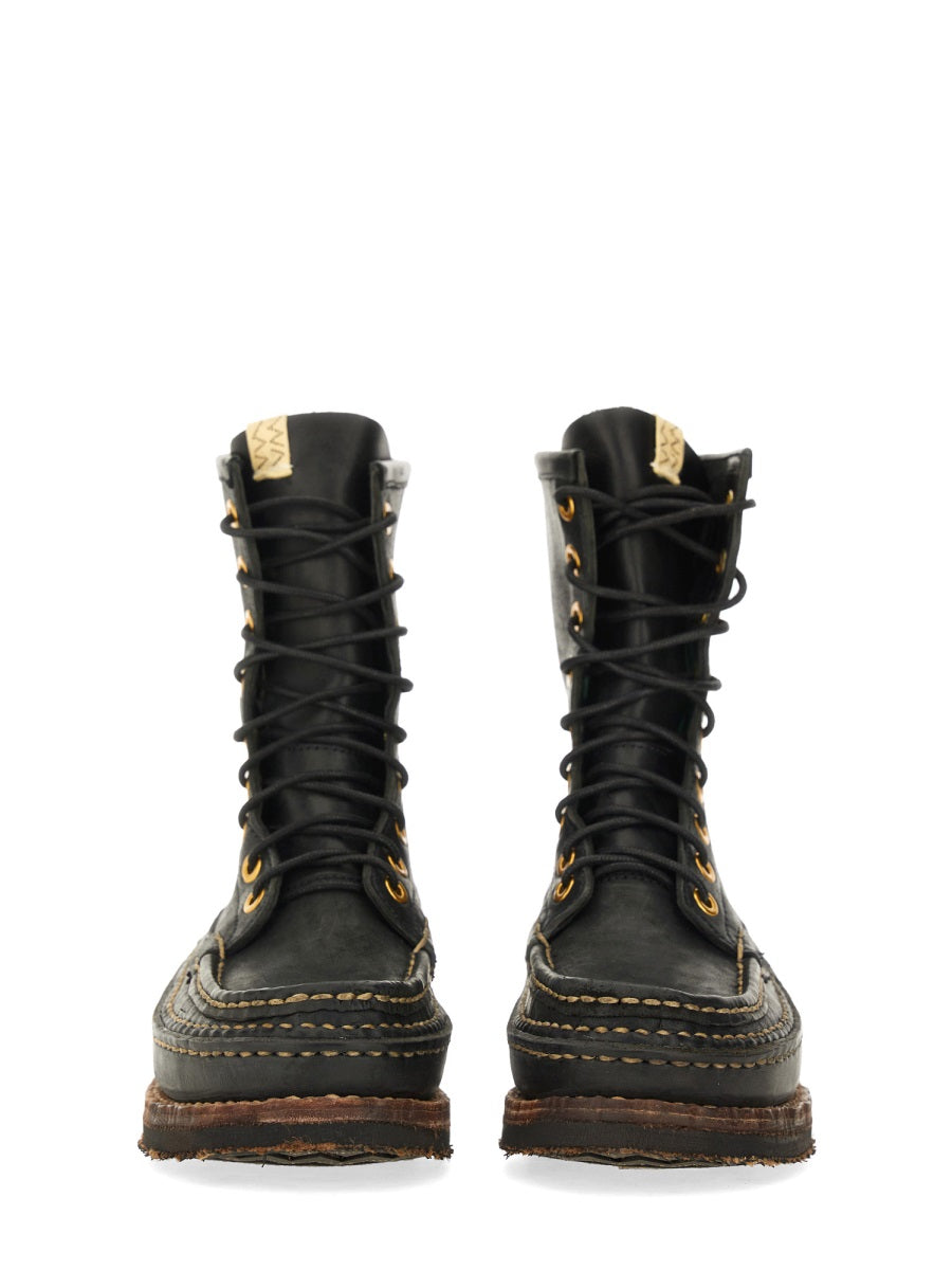 VISVIM Grizzly Camper High Folk Boots