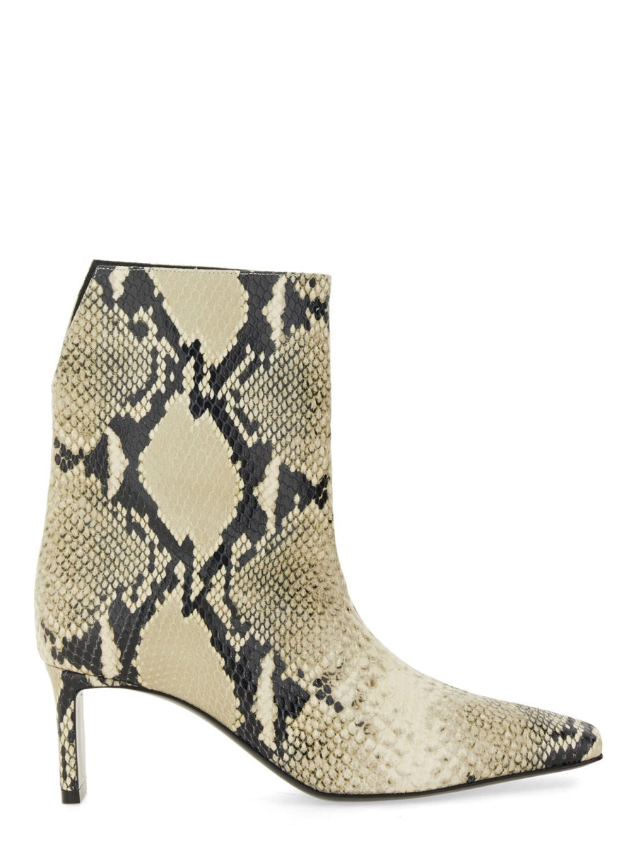 KHAITE Chic Animal Print Boots
