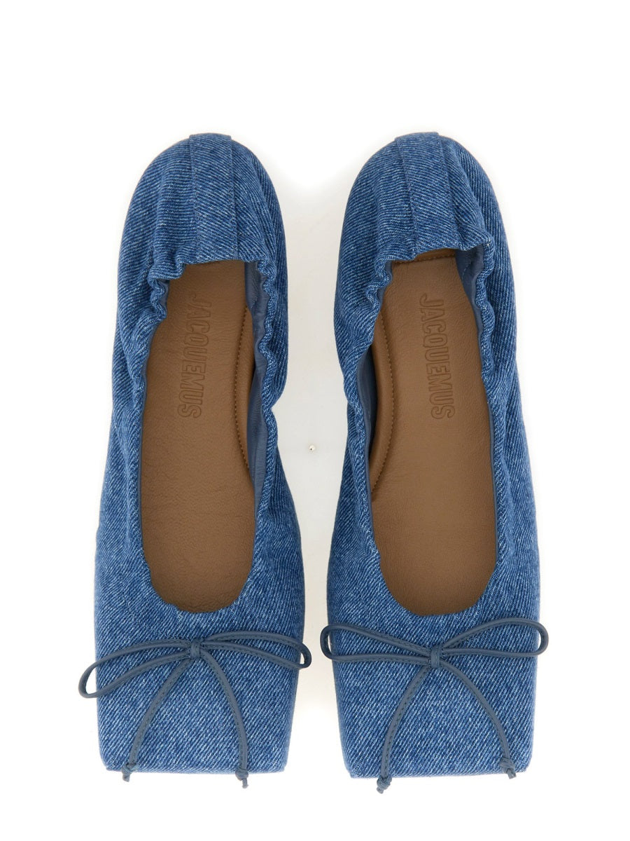 JACQUEMUS Mini Square Dancer Flats for Women