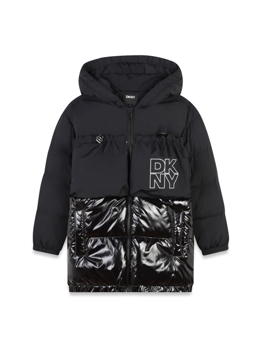 DKNY Mini Down Trench Coat for Girls